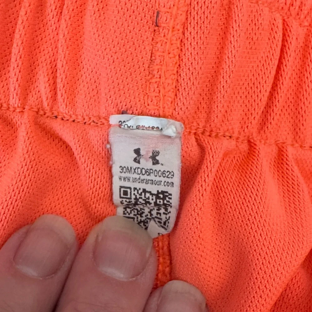 Under Armour Women's Vibrant Orange Athletic Shorts